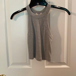 Super cute crop top (grey)